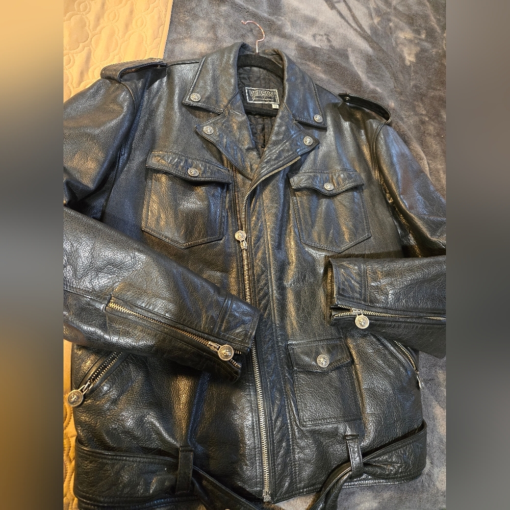 Versace Versus Mens Moto Jacket